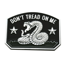 1 adesivo adesivo 3D con emblema per auto, bandiera Gadsden, serpente a sonagli, con slogan ""Don't Tread ON ME"", adatto per auto, camion, moto, f