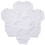 Carter's Carter's Unisex-baby 4-pack lang?rmede bodysuits - hvid - 12M 2