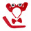 Petitebella Red Crab Pandeb?nd Bowtie Tail 3pc kostume (Red One Size) 1