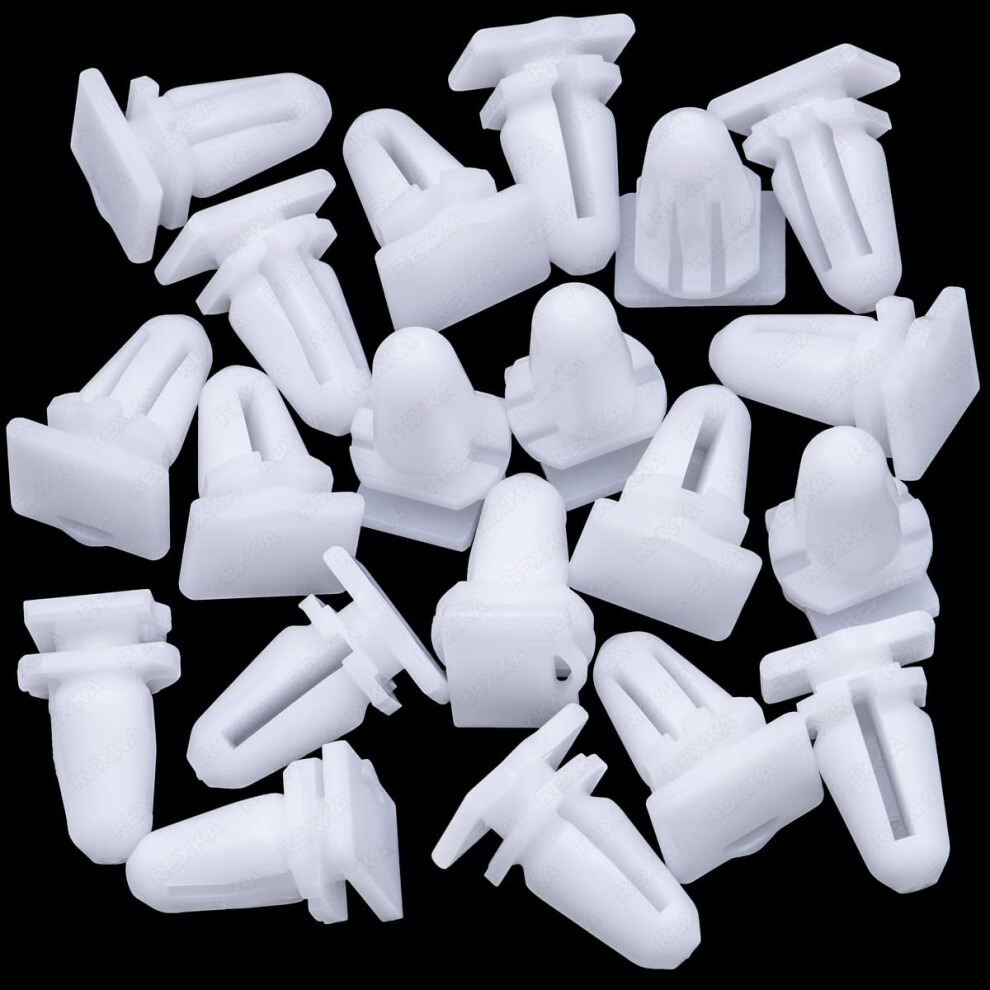 Rexka 20Pcs Door Sill Trim Retaining Clip 51471840961 For Bmw E21 E30 E36 E23 643375938426