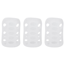 3-teiliges silikon baby-flaschenschutz set, flaschenschoner hülle