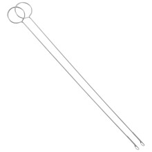 2Stk Silber Loop Turner Für Nähen, Draht Hook Zum Wenden Von Schlaufen