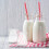 10St Große Glasflaschen Mit Deckel Für Saft Milch Pudding 7