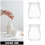 10St Große Glasflaschen Mit Deckel Für Saft Milch Pudding 9