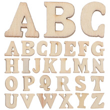 2000 holzbuchstaben 15 mm natur, diy scrapbooking alphabet