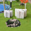 1 Set Gras Puder Stein DIY Kunstmoss Matte 7