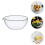2 schüssel obstsalat dessert behälter transparent 5