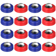 16Stk Bunte Shuffleboard Kugeln Spielzubehör Aus Stahl & Kunststoff
