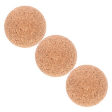 3er-pack korkbälle für tischfußball, holzbälle