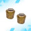 2 verstevigde bells hanger, middelgroot, 37 g, brons 6