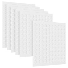 600 stuks dubbelzijdige oplosbare lijmpunten, transparant acryl