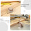 4Pièces Roulettes Bébé En Caoutchouc Beige Pour Lit Bébé 8