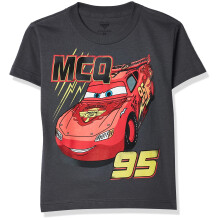 Disney Boys Cars Lightning McQueen T-Shirt Umstandsbluse 95 Anthrazit 7 US