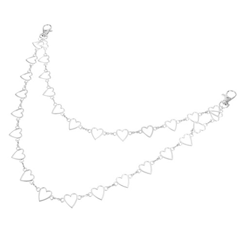 meerlagige legering jeansketting met