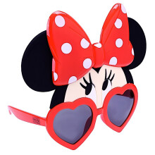 Sun-Staches Disney Offizielle Minnie Mouse Sonnenbrille | Look Up Minnie Kostmzubehr | UV 400 | Einheitsgre, passend fr die meisten