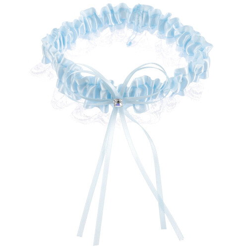 bruidsgarter kant dijgarter beenband stropdas 1