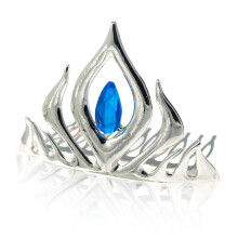 Kuzhi Frozen Elsa Tiara korunovacn koruna (strbrn)