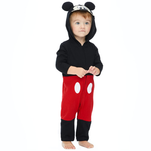 Disney Disney Mickey Mouse Combinaison  capuche zippe pour bb garon (18 mois) 2