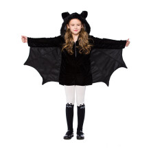 yolsun Vampir-Fledermaus-Kostm fr Mdchen, Halloween-Tier, niedliches Kostm (46 Jahre (empfohlene Krpergre: 96119 cm), Schwarz-1)