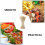 100 satéstokjes voor fruit, sandwich, marshmallow, bbq 8