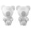 2 berenvormige modelforms voor bruiloft en feestdecoratie 11
