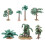 3 sets realistische modelbomen voor diorama decoratie 11