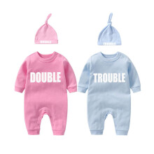 YSCULBUTOL Baby Twins ubrania Best Friends Forever zestaw body dziecięcych inspirowane przyjaciółmi pasujące stroje bliźniaków (różowy DT L6M)