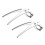 2 stuks aluminiumlegering - en bordlifter, hittebestendig 7