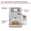 KitchenAid KitchenAid KF7 Automatic Espresso Machine Silver 4