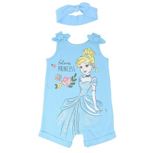 Disney Princess Hamupipoke jszltt Baby Girls Ujjatlan nadrg s fejpnt Hamupipoke 0-3 hnapos korig