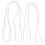 2 Elastische Witte Armband Miss 3