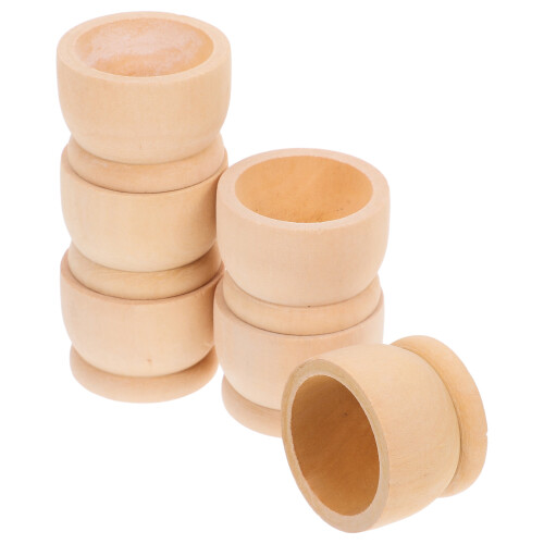 6 Stuks Onafgewerkt Eierkopjes Voor En Diy