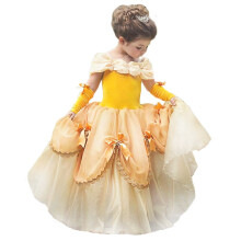 ToLaFio Costume da Principessa per Ragazze Vestito da Festa di Halloween Vestito da Principessa per Bambina