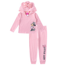 Disney Minnie Mouse Baby-Mdchen-Set mit Kapuzenpullover und Hose fr Suglinge und Kleinkinder