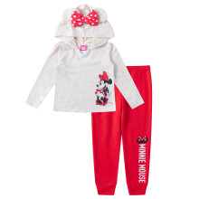 Disney Minnie Mouse Baby-Mdchen-Set mit Kapuzenpullover und Hose fr Suglinge und Kleinkinder