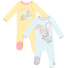 Disney Classics Dumbo Lady und der Strolch fr Babys, 2er-Pack mit Reiverschluss, zum Schlafen und Spielen, 12 Monate