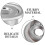 4 Fire Sprinkler Escutcheon 20 Mm Inbouw Voor Plafond 8