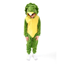 COSUSKET Triceratops-Kostüm für Kinder 4–6, Halloween, Einteiler, Cosplay, Jungen, Geschenke, Grün