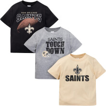 Gerber NFL baby jongens Team Fan Tee 3 Pack Korte Mouwen T-shirt, Teamkleur, 12 Maanden NL
