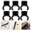 1 set microfoon wandhouders voor muurmontage 10