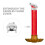 2 Stuks Automatische Kaarsblusser Ring Metaal 9