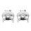 2 Stuks Automatische Kaarsblusser Ring Metaal 10
