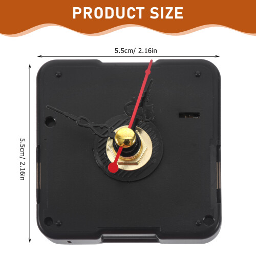 clock movement mechanism set with replacement parts for diy projects 2