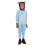 Bluey Costume da tuta cosplay con cerniera per ragazzini Bluey 7-8 2