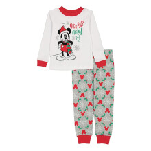 Disney unisex-gyerek 2 rszes, knyelmes pamut nnepi pizsama szett puha s aranyos gyerekeknek SZP LISTA 18M