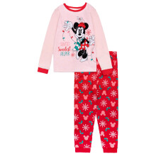 Disney unisex-dziecko 2-częściowy, dopasowany, bawełniany komplet piżam wakacyjnych, miękki i uroczy dla dzieci, SWEETEST HELPER 2T