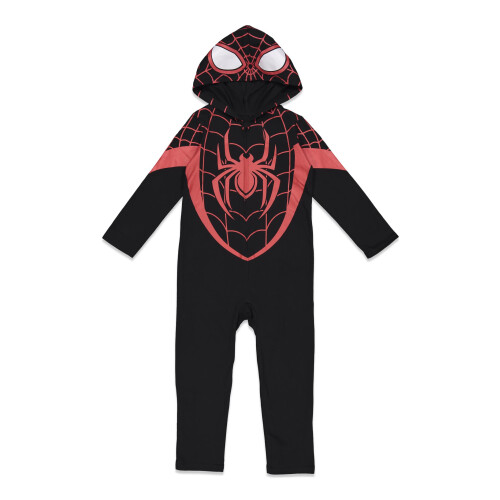 Marvel Marvel Spider-Verse Miles Morales Combinaison de cosplay zippe pour petits garons 6 1