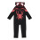 Marvel Marvel Spider-Verse Miles Morales Combinaison de cosplay zippe pour petits garons 6 4