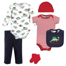 Hudson Baby Vauvan puuvillasetti Christmasaurus 3-6 kk