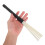 2 intrekbare drumsticks met draadborstels, plastic, voor beginners 4